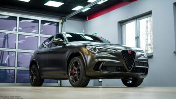 Alfa Romeo Stelvio 1 – Zmiana koloru auta Wrocław | Realizacja FCD Cars