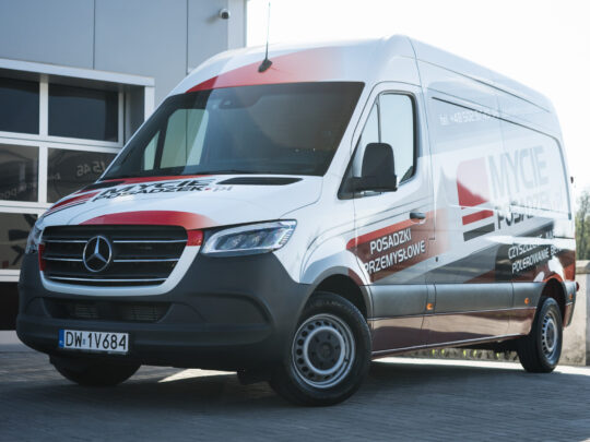 Mercedes Sprinter – stylizacje folią | Realizacja FCD Cars