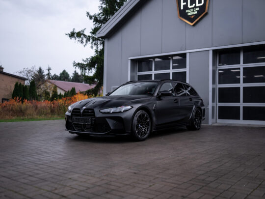 BMW M3 Competition – Folia ochronna PPF wykończenie satynowe | Realizacja FCD Cars