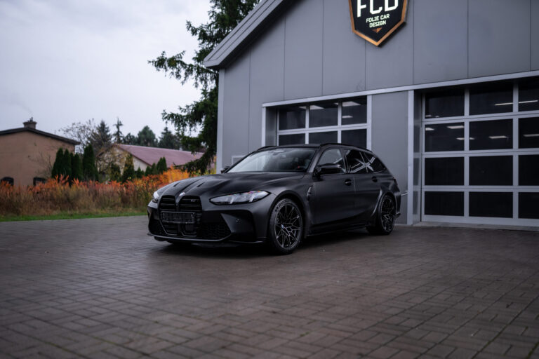 BMW M3 Competition – Folia ochronna PPF wykończenie satynowe | Realizacja FCD Cars